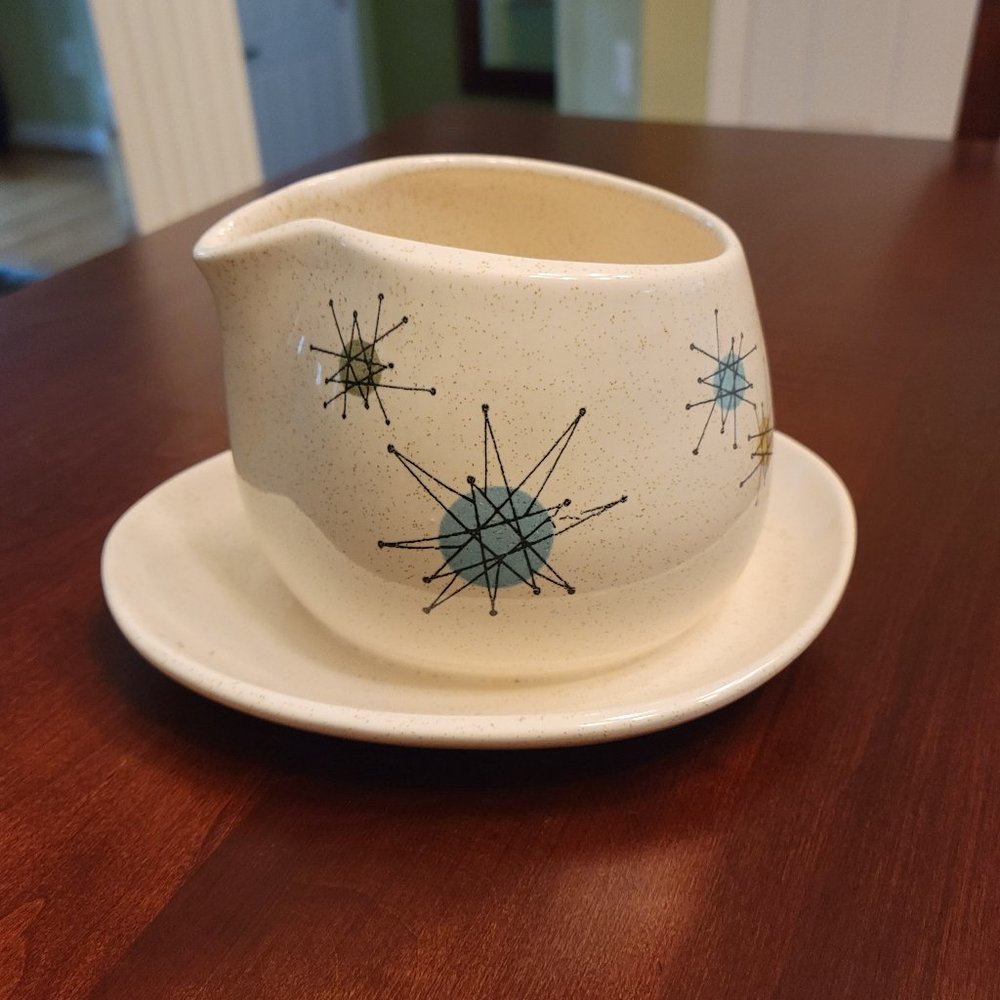 STARBURST !!!  - Gravy Boat - Vintage Franciscan